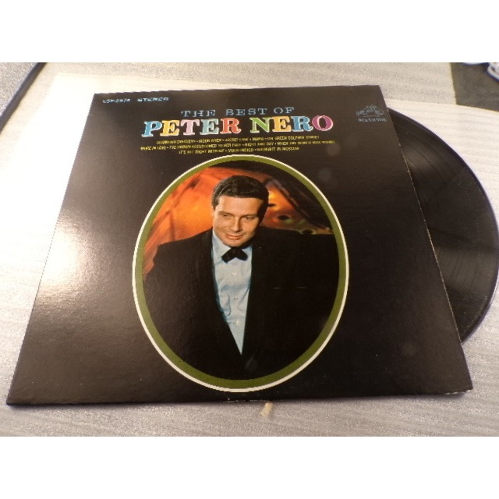 The Best of Peter Nero Vinyl LP RCA Victor LSP-2878 Stereo 1964 Piano Jazz Pop